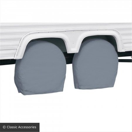 CLASSIC ACCESSORIES 83151001 26.75-29 In. RV Windshield Cover - Gray- Pack - 2 C1H-83151001